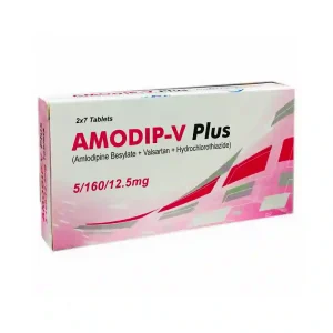 Amodip-V Plus 5/160/12.5MG Tab