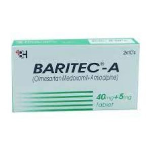 Baritec A 40/5MG Tab