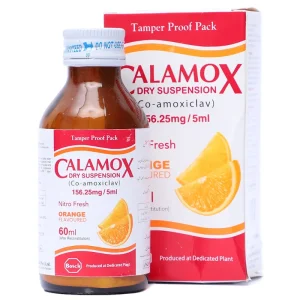 Calamox 156.25MG 60ML Susp