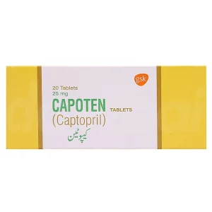 Capoten 25MG Tab