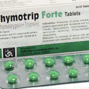 Chymotrip Forte 1/6MG Tab