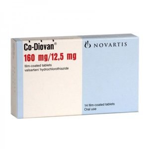 Co-Diovan 160/12.5MG Tab