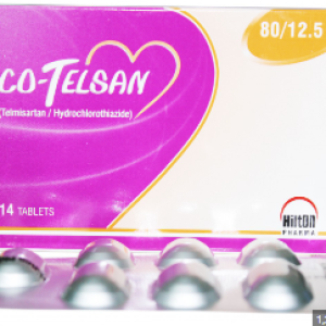 Co-Telsan 80/12.5MG Tab