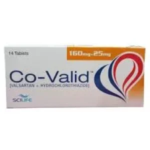 Co-Valid 160/25MG Tab