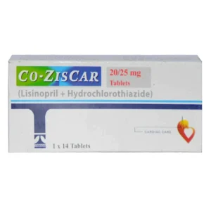 Co-Ziscar 20/12.5MG Tab