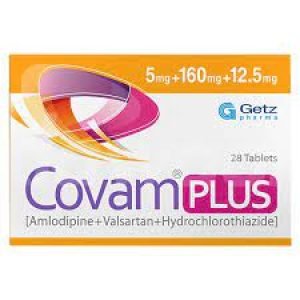 Covam Plus 10/160/12.5MG Tab