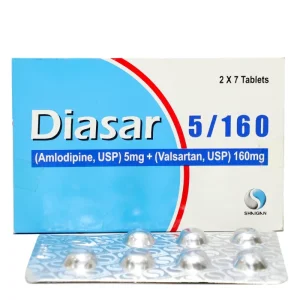 Diasar 5/160MG Tab