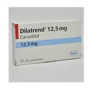 Dilatrend 12.5MG Tab