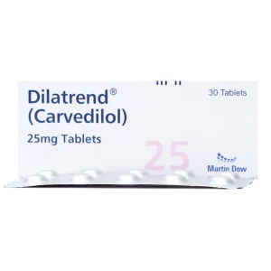 Dilatrend 25MG Tab