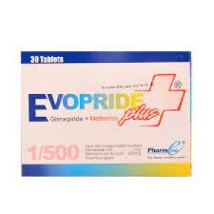 Evopride Plus 1-500MG Tab