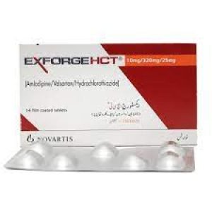 Exforge Hct 10/320/25MG Tab