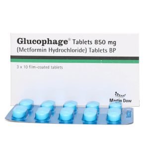 Glucophage 850MG Tab