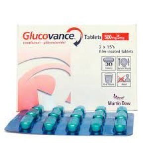 Glucovance 5-500MG Tab