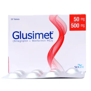 Glusimet 50-500MG Tab