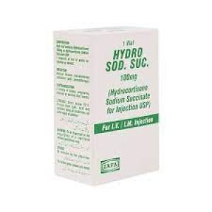 Hydro Sod Suc 100MG Inj