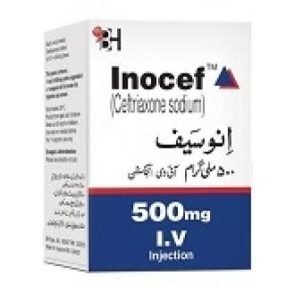 Inocef IV 500MG Inj