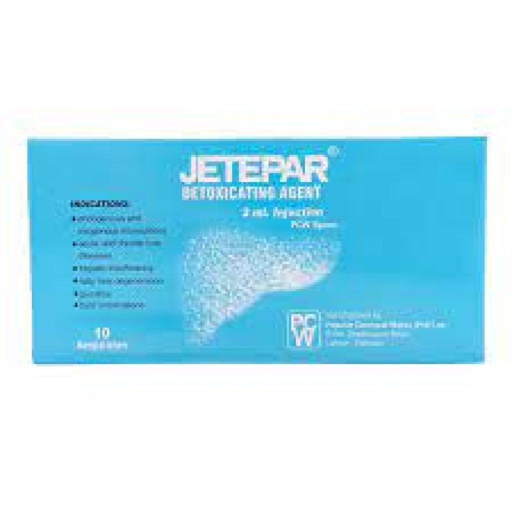 Buy Original Jetepar 2ML Inj German in Pakistan Homeopathic Medicine