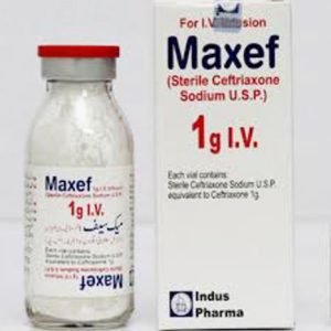 Maxef IV 1G Inj