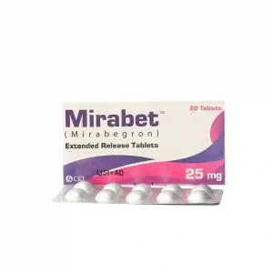 Mirabet 25MG Tab