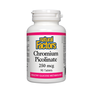 Natural Factors Chromium Picolinate 250MCG Tab