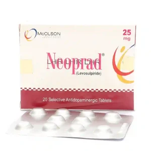 Neoprad 25MG Tab