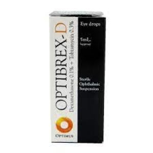 Optibrex D 5ML Eye Drops
