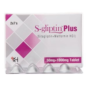 S-Gliptin Plus 50-1000MG Tab