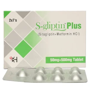 S-Gliptin Plus 50-500MG Tab