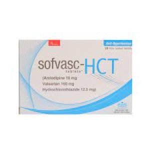Sofvasc Hct 10/160/25MG Tab