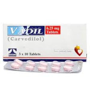 Vadil 6.25MG Tab