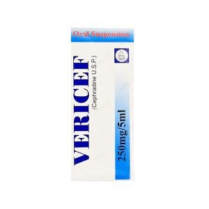 Vericef 250MG 60ML Susp