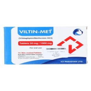 Viltin-Met 50-1000MG Tab