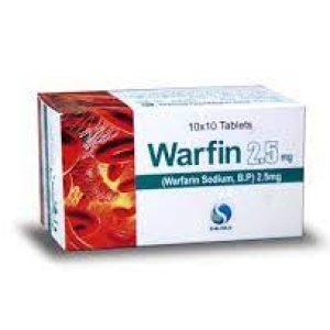 Warfin 2.5MG Tab