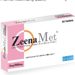 ZeenaMet 2-500MG Tab