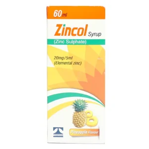 Zincol 20MG 60ML Syp