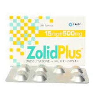 Zolid Plus 15-500MG Tab
