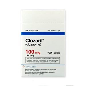 Clozaril 100MG Tab