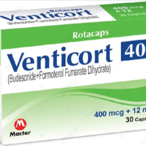Venticort 400/12MCG Rotacaps